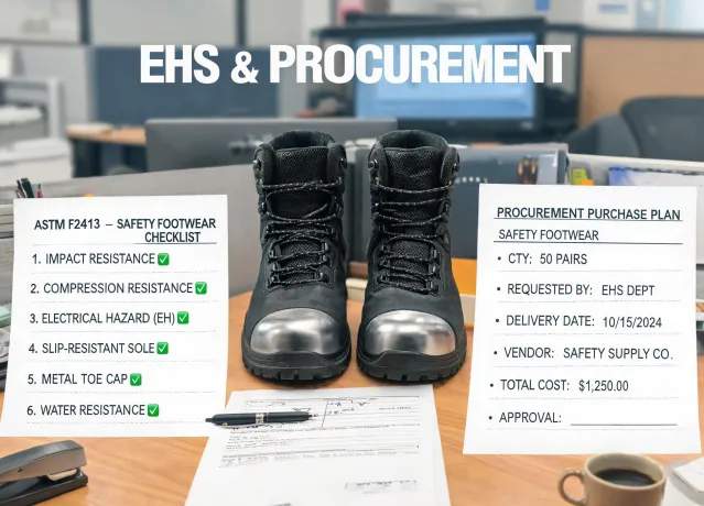 Footwear documentation table