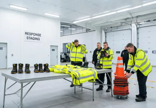 Transportation first responder footwear